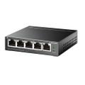 TP-LINK 5Port Gigabit Easy Smart Switch with 4Port PoE+ 4x Gigabit PoE+ Ports 1x Gigabit Non-PoE Ports 802.3af/at 120W PoE Power