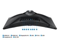 Samsung Odyssey Neo G7 32" 4K HDR kurvet QLED-monitor (LS32BG750NPXEN)