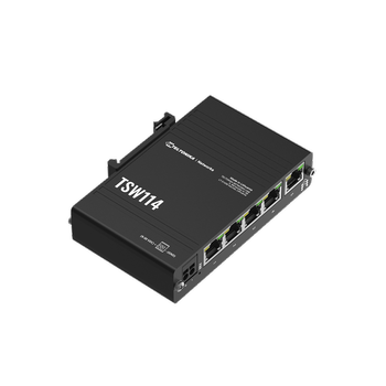 TELTONIKA TSW114 5-Port Industriell DIN Switch (TSW114000000)