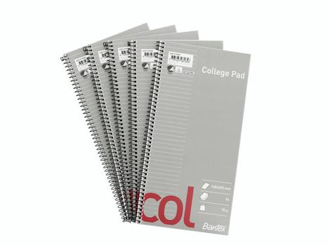 BANTEX Spiralkladd 147×297 96bl linj (400127000*5)