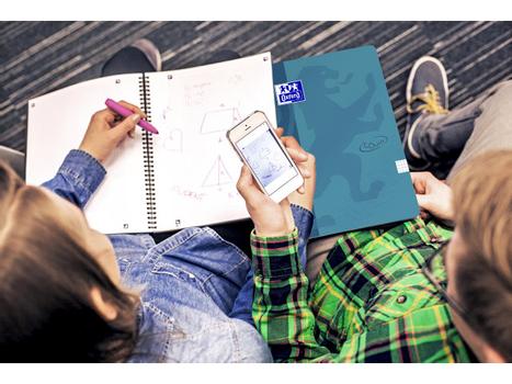 OXFORD Touch notesbog B5 punkt 70 ark 90g turkis (400118806*5)