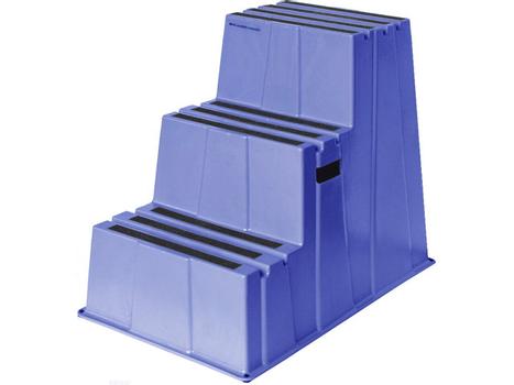 TWINCO Sikkerhedstrappetrin 3 trin 6800 gul (6800-3)