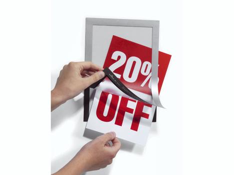 DURABLE Magnetram självh.DURAFRAME A5 silv 2/FP (4871-23)