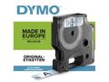 DYMO Labeltape DYMO D1 45012 S0720520 12mmx7m rød på klar