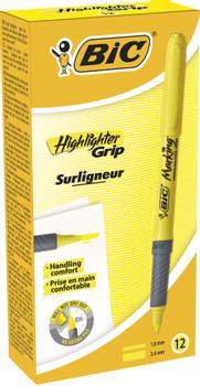 BIC Br. Liner Grip:Tm Ye (12) (811935*12)