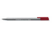 STAEDTLER Fiberpenn STAEDTLER Triplus 0,3mm rød
