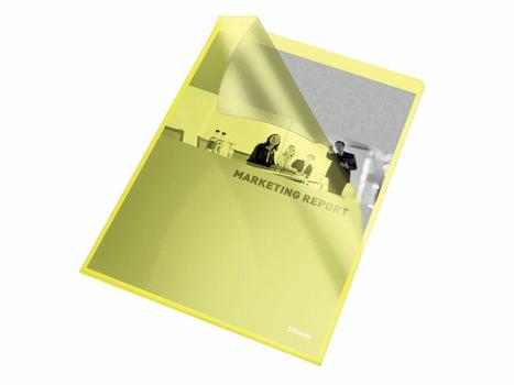 ESSELTE Aktmapp ESSELTE A4 0,11 gul 100/FP (54842)