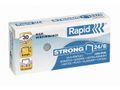 RAPID Staples Strong 24/6 Galvanized  Box of 1000