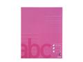 BANTEX Skolehæfte ½S 14,5MM 7L Pink 32 bl. 170x210mm (100051993*20)
