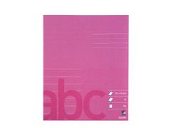 BANTEX Skolehæfte ½S 14,5MM 7L Pink 32 bl. 170x210mm