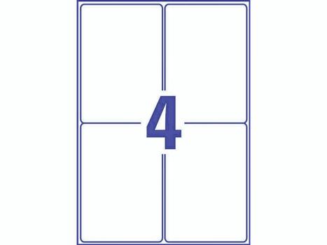 AVERY Self-Adhesive Label Rectangle  (8017-300)