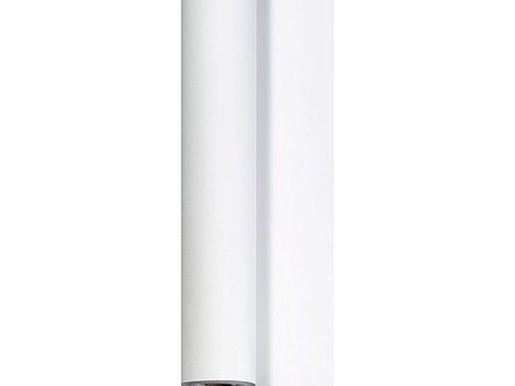 DUNI !Pöytäliinarulla 118 cm x 25 m valkoinen,  2rll/ltk (185470)