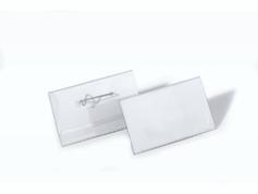 DURABLE Navneskilt DURABLE 40x75mm m/nål (100)