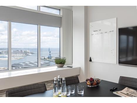 NAGA magnetisk glastavle 90x120cm Pure White (11114)