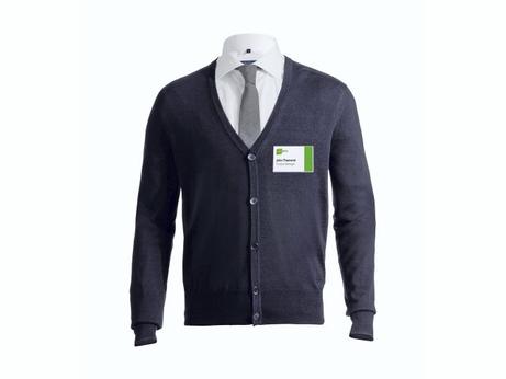 DURABLE Navneskilt DURABLE 40x75mm m/nål (100) (8008-19)