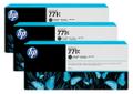 HP 771C Matte Black Ink Cart 3Pk