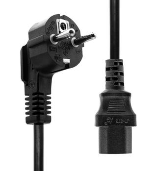 ProXtend Power Cord Schuko Angled to (PC-FAC13-010)