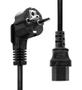 ProXtend Power Cord Schuko Angled to C13 1M (PC-FAC13-001)