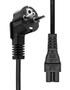ProXtend Power Cord Schuko Angled to C5 0.5M (PC-FAC5-0005)