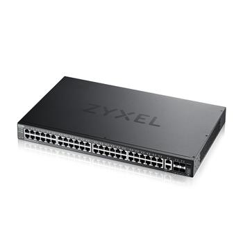 ZYXEL XGS2220-54 L3 Access Switch 24x1G RJ45 2x10mG RJ45 4x10G SFP+ Uplink incl. 1Year NebulaFlex Pro (XGS2220-54-EU0101F)