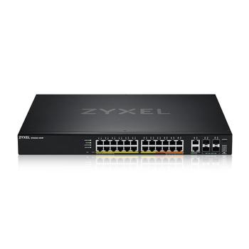 ZYXEL XGS2220-30L3 Access Switch 400W PoE 16xPoE+/ 10xPoE++ 24x1G RJ45 2x10mG RJ45 4x10G SFP+ Uplink incl. 1Year NebulaFlex Pro (XGS2220-30HP-EU0101F)