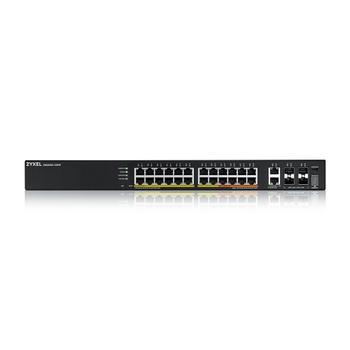 ZYXEL XGS2220-30L3 Access Switch 400W PoE 16xPoE+/ 10xPoE++ 24x1G RJ45 2x10mG RJ45 4x10G SFP+ Uplink incl. 1Year NebulaFlex Pro (XGS2220-30HP-EU0101F)