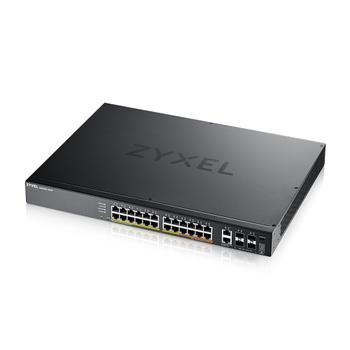 ZYXEL XGS2220-30L3 Access Switch 400W PoE 16xPoE+/ 10xPoE++ 24x1G RJ45 2x10mG RJ45 4x10G SFP+ Uplink incl. 1Year NebulaFlex Pro (XGS2220-30HP-EU0101F)