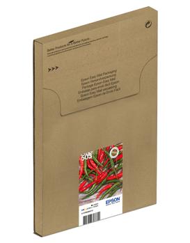EPSON n 503 Multipack Easy Mail Packaging - 4-pack - XL - black, yellow, cyan, magenta - original - blister - ink cartridge - for P/N: C11CK61404E1 (C13T09Q64510)