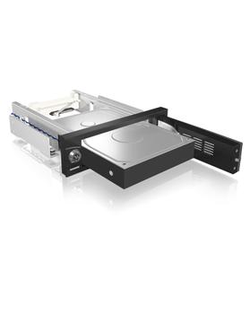 ICY BOX IcyBox Mobile Rack 5,25' for 3,5'' SATA HDD, black (IB-168SK-B)