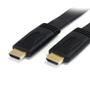 STARTECH "1,8m Flat High Speed HDMI Cable with Ethernet - Ultra HD 4k x 2k - M/M"