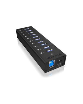 ICY BOX IB-AC6110 10-Port USB 3.0 Hub (70419)
