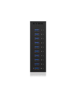ICY BOX USB 3.0 Hub, 10 Port (IB-AC6110)
