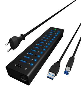 ICY BOX IB-AC6113 13-Port USB 3.0 Hub (70420)