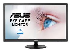ASUS VP228DE - LED monitor - 21.5" - 1920 x 1080 Full HD (1080p) - 200 cd/m² - 5 ms - VGA - black