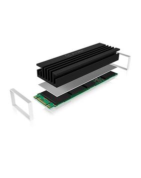 ICY BOX IB-M2HS-70 SSD cooler M.2 heat sink, kjøleribbe (IB-M2HS-70)