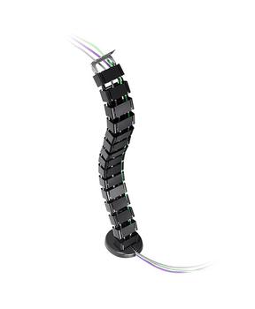 ICY BOX Floor Cable Holder Black 1  (IB-MSA104-CM)