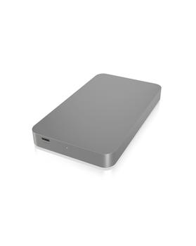 ICY BOX IB-247-C31 HDD/SSD kabinett Eksternt USB 3.1 Type-C kabinett for 2.5" HDD/SSD, Sølv (IB-247-C31)