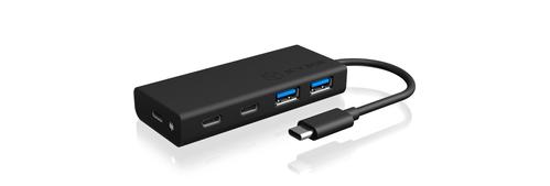 ICY BOX IB-HUB1426-CPD bk | 2x USB-C 2x USB-A 3.0 (60511)