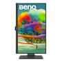 BENQ DesignVue PD2705Q - PD Series - LED monitor - 27" - 2560 x 1440 WQHD - IPS - 300 cd/m² - 1000:1 - HDR10 - 5 ms - HDMI, DisplayPort,  USB-C - speakers - dark grey (9H.LJELA.TBE)