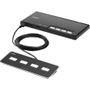 BELKIN Modular Secure Dual Head - Omkopplare för tangentbord/video/mus - 4 x KVM port(s) - 1 lokal användare - skrivbordsmodell - TAA-kompatibel