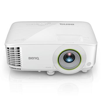 BENQ Q EW600 - DLP projector - portable - 3D - 3600 lumens - WXGA (1280 x 800) - 16:10 - 720p - 802.11a/ b/ g/ n/ ac wireless / Bluetooth (9H.JLT77.1HE)