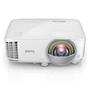 BENQ Q EW800ST - DLP projector - portable - 3D - 3300 lumens - WXGA (1280 x 800) - 16:10 - 720p - 802.11a/ b/ g/ n/ ac wireless / Bluetooth (9H.JLX77.1HE)