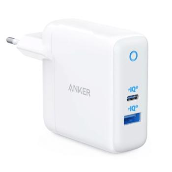 ANKER WALL CHARGER 1X USB-C 20W 1X USB-A 15W WHITE CHAR (A2636G21)