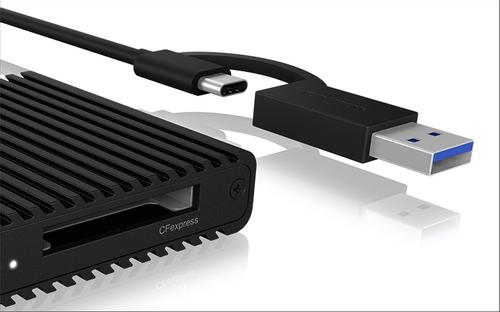 ICY BOX Ib-Cr404-C31 Card Reader Black (60929)