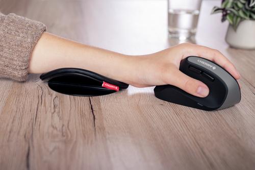 CHERRY SLIDEPAD ERGO Slide armrest black (JA-0650-2)