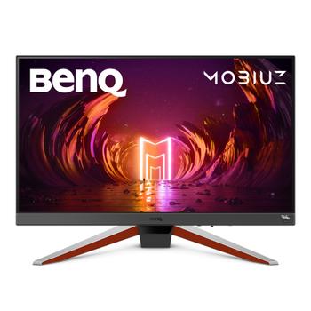 BENQ Q Mobiuz EX240 - LED monitor - gaming - 23.8" - 1920 x 1080 Full HD (1080p) @ 165 Hz - IPS - 350 cd/m² - 1000:1 - HDR10 - 1 ms - 2xHDMI, DisplayPort - speakers - dark grey (9H.LL8LB.QBE)