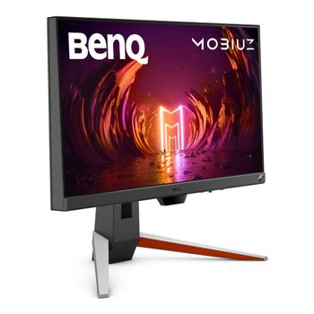 BENQ Q Mobiuz EX240 - LED monitor - gaming - 23.8" - 1920 x 1080 Full HD (1080p) @ 165 Hz - IPS - 350 cd/m² - 1000:1 - HDR10 - 1 ms - 2xHDMI, DisplayPort - speakers - dark grey (9H.LL8LB.QBE)