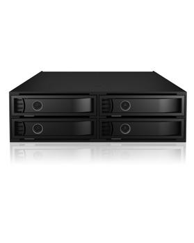 ICY BOX Backplane IB-2242U2K 4x U.2 2.5" NVMe SSD (6-15 mm high) for 1x 5.25" bay (IB-2242U2K)