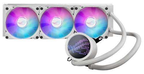 ASUS ROG RYUO III 360 ARGB WHITE Ed.360mm All-In-One CPU Liquid Cooler with Anime Matrix LED Display (90RC00I2-M0UAY0)