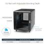 STARTECH 12U 36in Knock-Down Server Rack Cabinet with Casters (RK1236BKF)